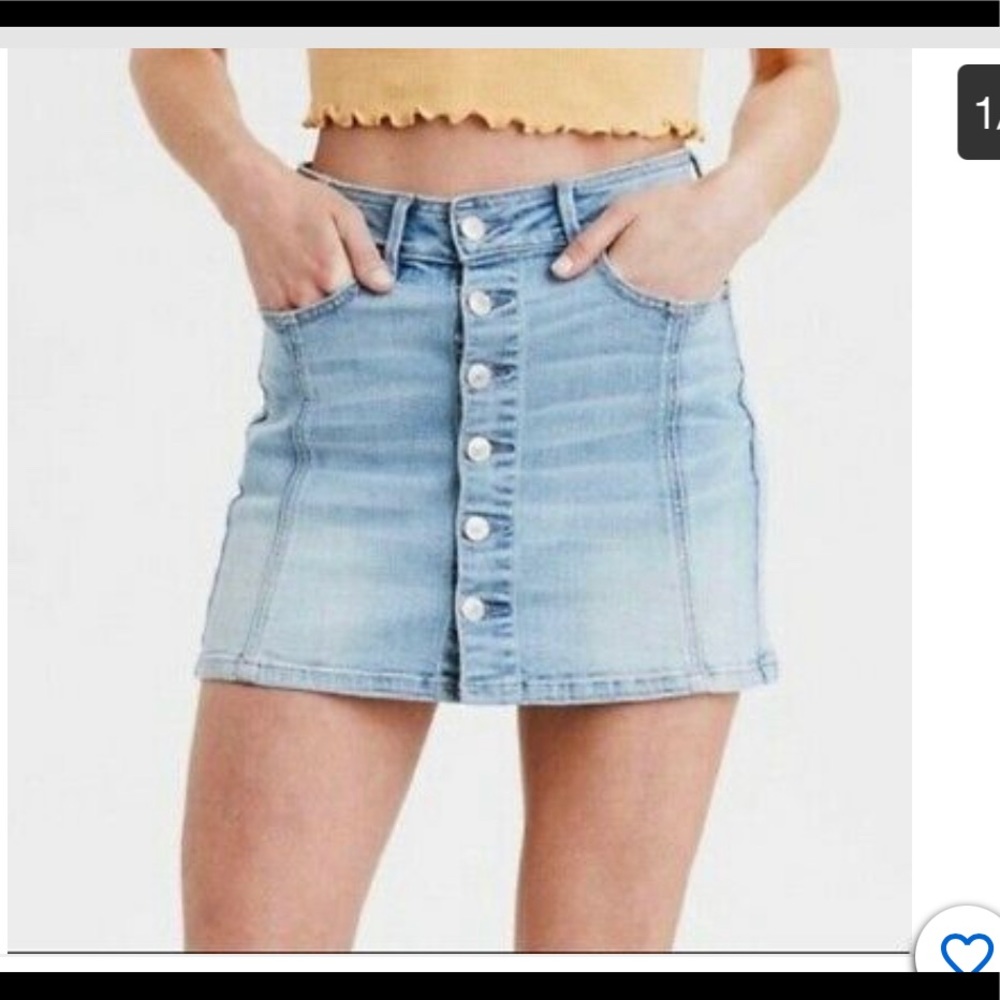 American eagle jean shirt